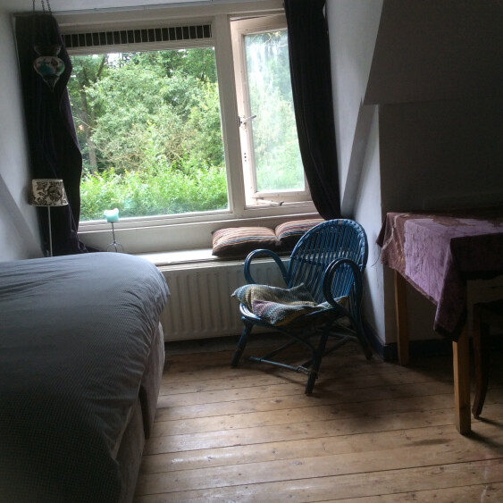 stukje van de aangeboden kamer